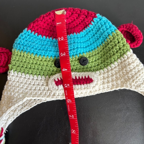 Handmade Unisex Multicolor Toddler Winter Hat - Picture 7 of 8